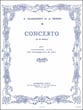 CONCERTO ALTO SAX SOLO cover